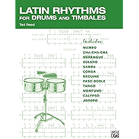 Latin Rhythms for Drums and Timbales: The Drummer's Workbook for Latin Grooves on Drumset and Timbales book cover