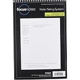 Oxford Innovative Steno Project Ruled Notebook (TOPS), 90222, White