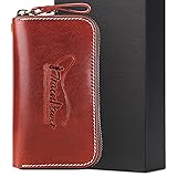 Trainpower Leather Fly Fishing Wallet,Fly