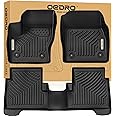 OEDRO Floor Mats Fit for 2013-2019 Ford Escape, 2013-2018 Ford C-Max, TPE All-Weather Floor Mats Includes 1st and 2nd Row Full Set Liners