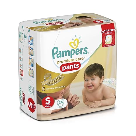 pampers premium care pants xs 24
