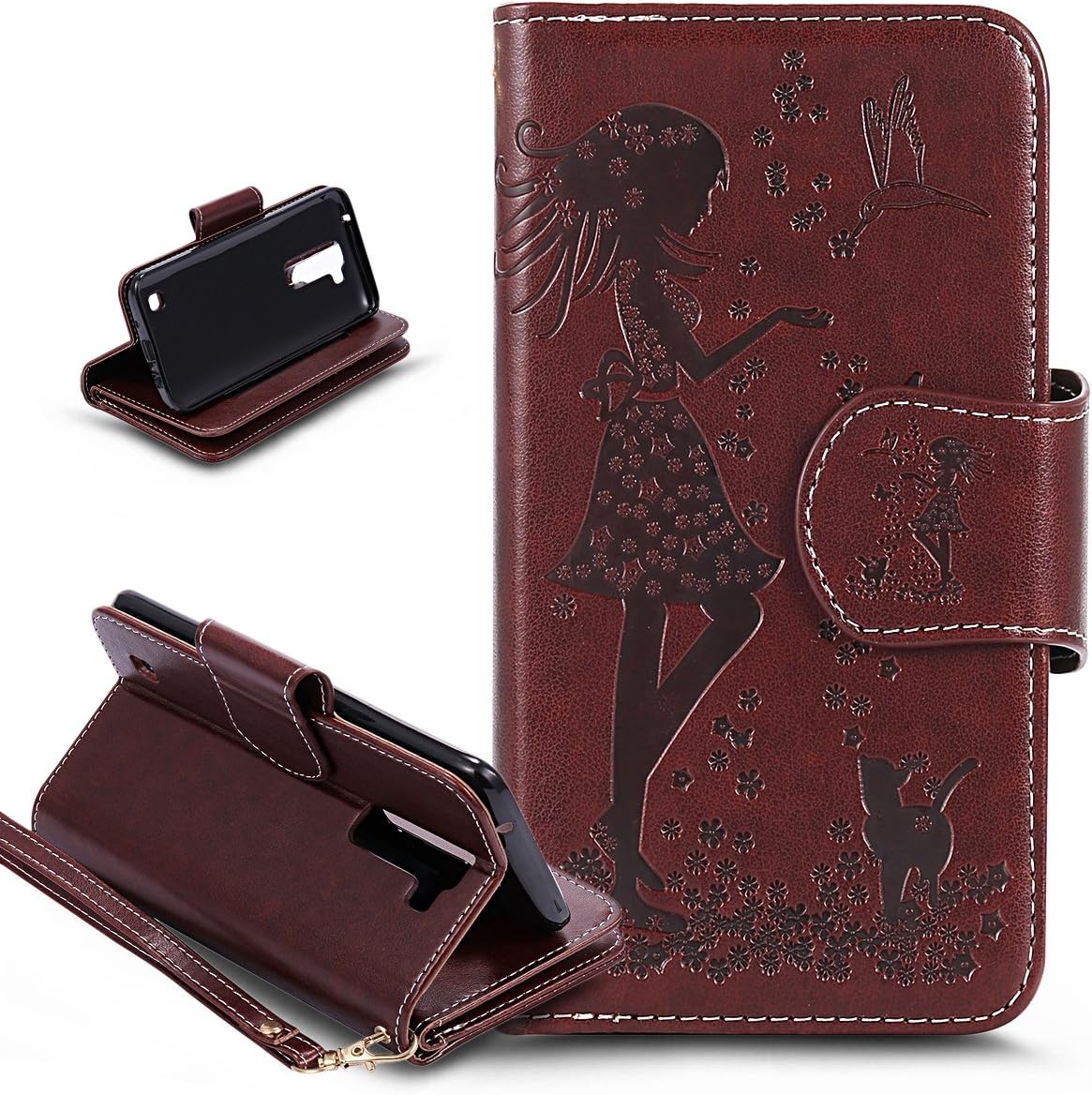 Best black cat phone case lg k7