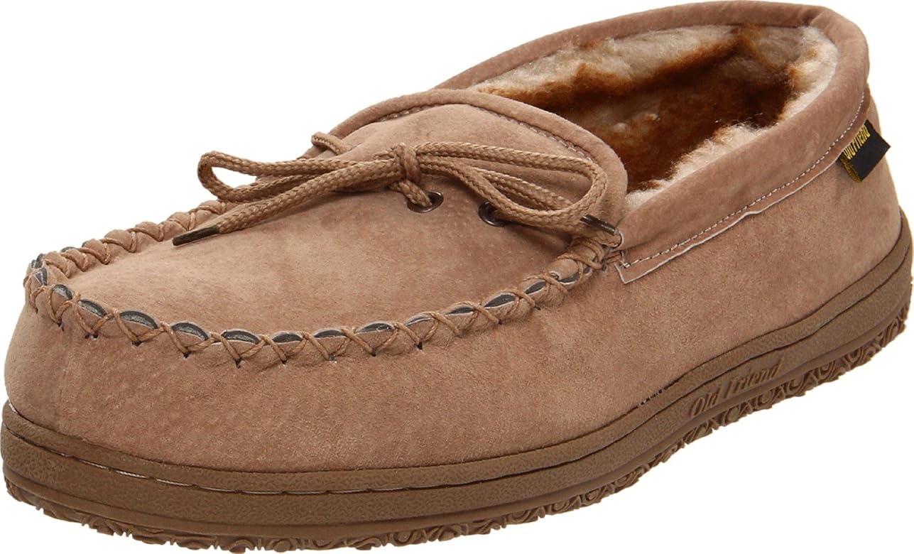 old friend men's moccasin slipper