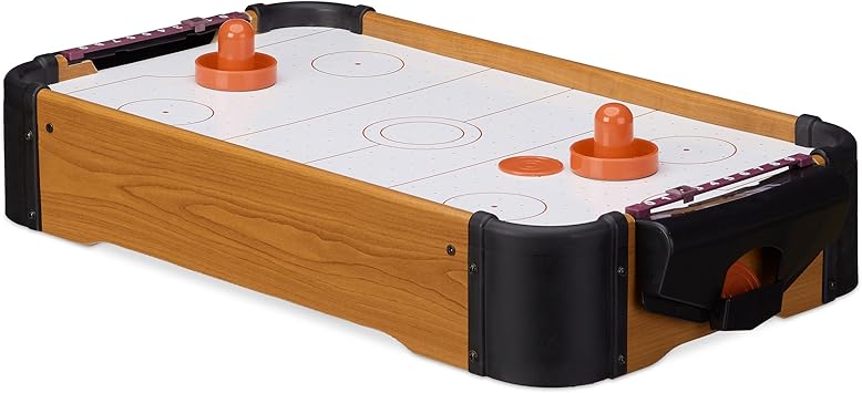 Relaxdays Hockey De Table Air Hockey De Table Mini Hockey Emporter