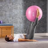 Core Balance Anti Burst Gym Ball 45-85cm with Pump Pink view 2