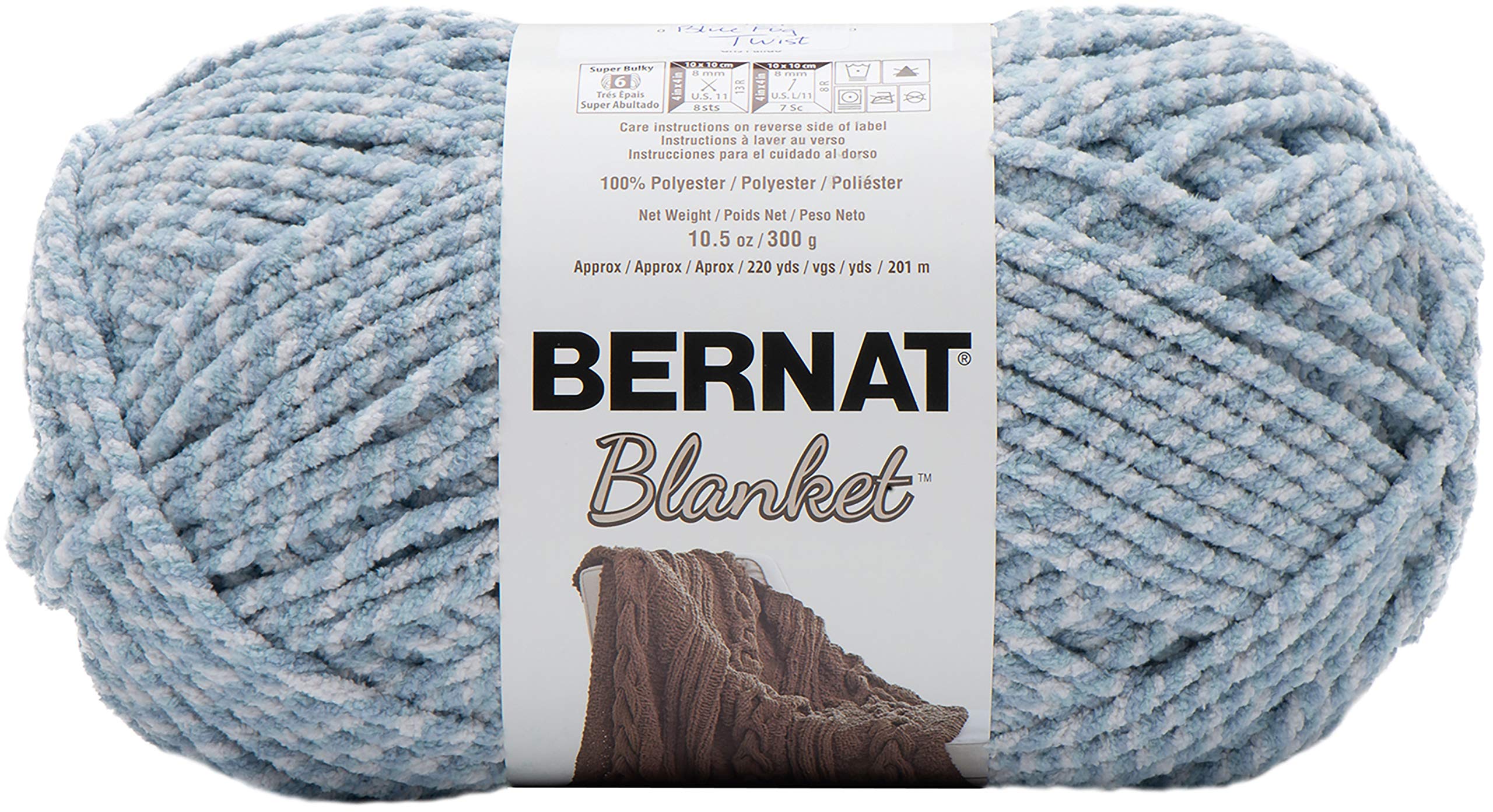 Bernat Blanket 300g - Blue Fog Twist