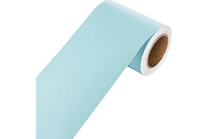 YENHOME 3"X590" Blue Border for Bulletin Board Classroom Border Trim Bulletin Board Border Blue Wallpaper Border for Kids Bedroom Bathroom Mirror Frame Border Decoration Contact Paper for Cabinets