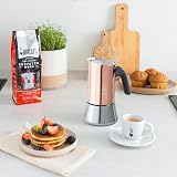 Bialetti Venus Bronze 4 Cups Coffee Maker Induction Steel Anti-Scalding view 5