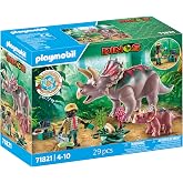 Playmobil Triceratops Family