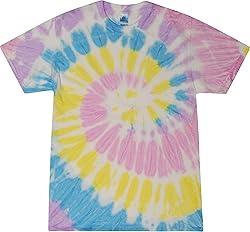 Colortone 100% Cotton Pigment Tie Dye T-Shirt for