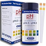 PH Test Strips for Urine & Saliva - 200ct Urine PH