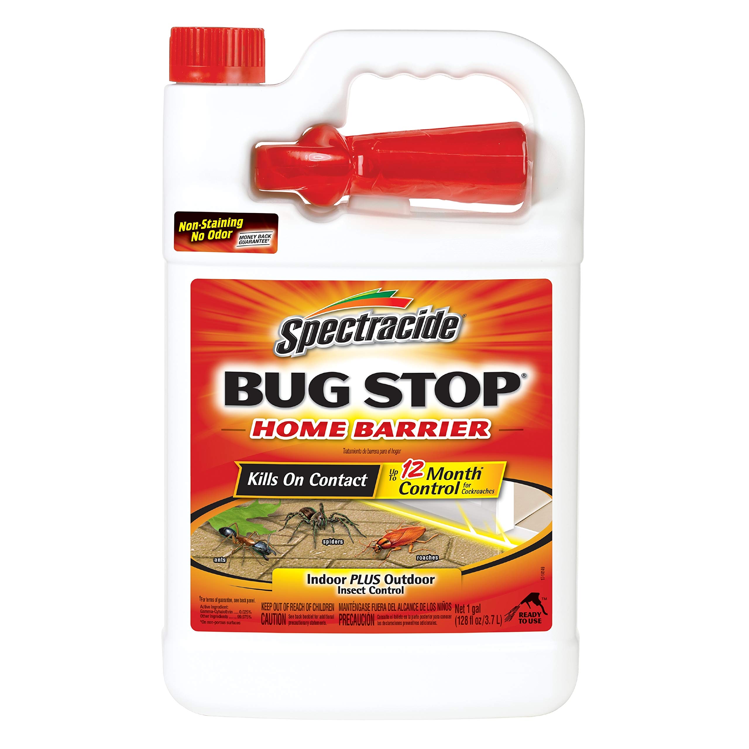 Spectracide Bug Stop Home Barrier, Ready-to-Use, 4-Gallon