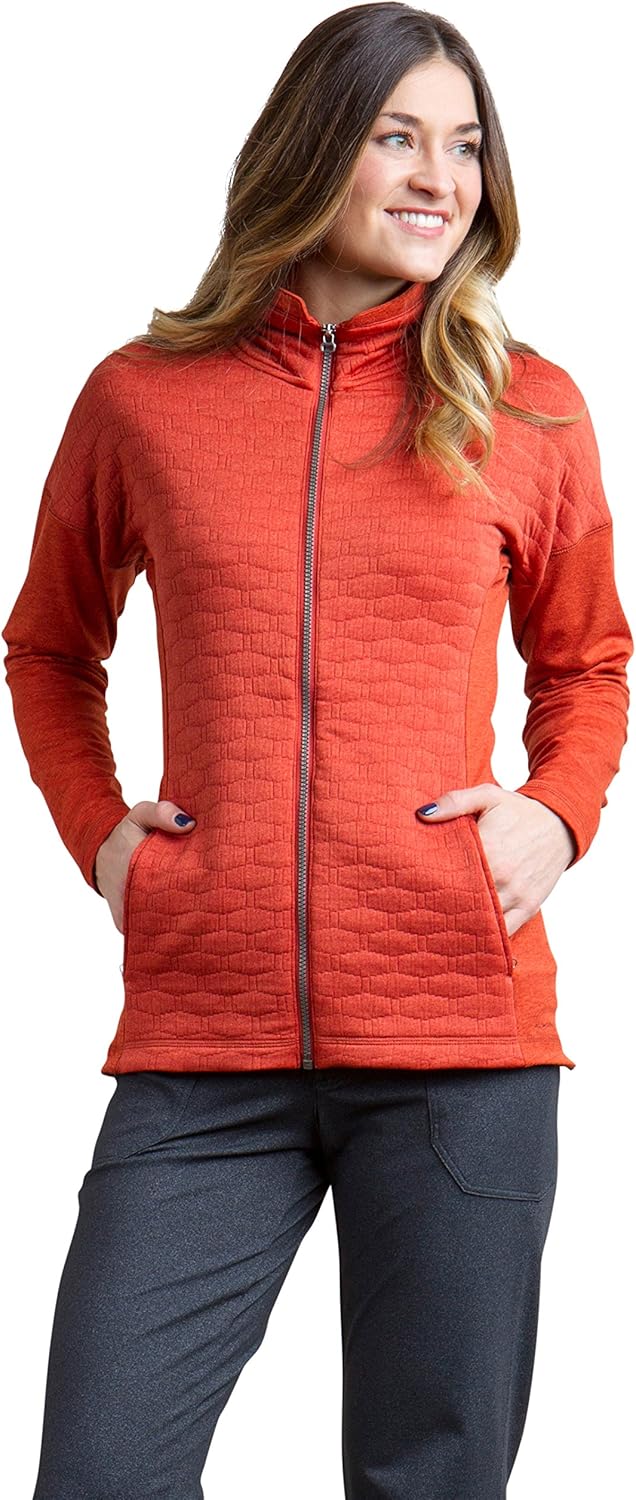 ExOfficio Women's Kelowna Full Zip Jacket: Clothing