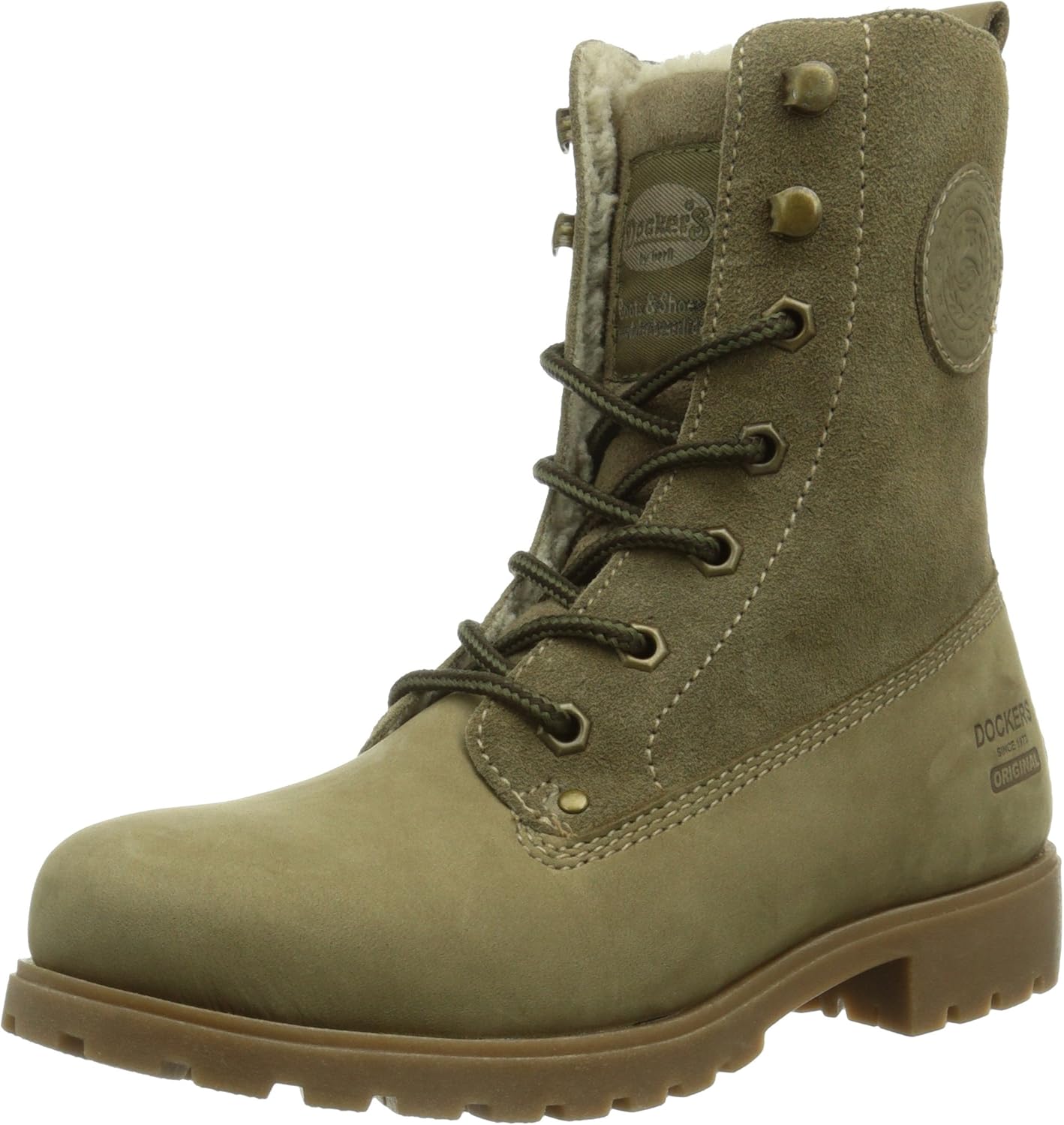 fleece lined desert boots