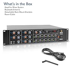 Pyle 12-Channel Wireless Bluetooth Power Amplifier