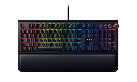 Razer BlackWidow Elite Esports Gaming Keyboard (Multifunktions Rad und Tasten zur Multimedia Steuerung - Ergonomische Handbal
