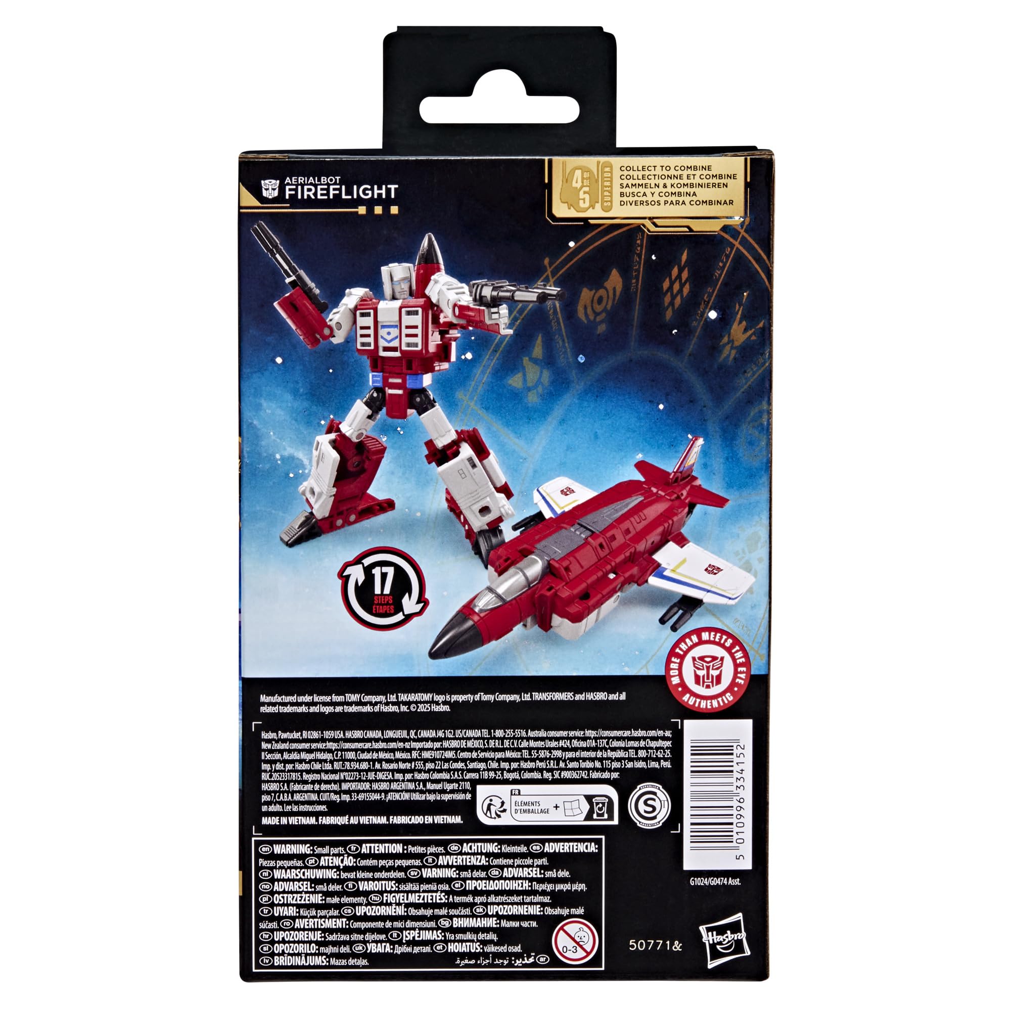 Transformers Age of The Primes Aerialbot Fireflight, Deluxe Class 5.5-Inch Converting Action Figure, Robot Toys for Ages 8+