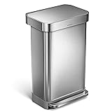 simplehuman 45 Liter / 12 Gallon Rectangular