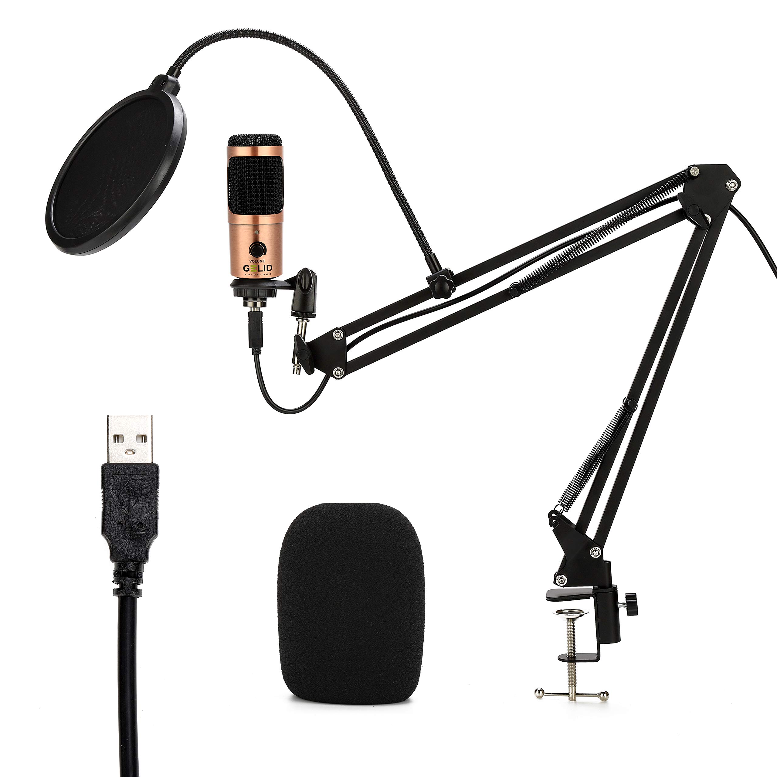 Gelid VOCE USB Condenser Microphone Set