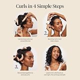 Kitsch Disney x Heatless Flexi Rods 6 pcs Satin No Heat Hair Curlers view 7