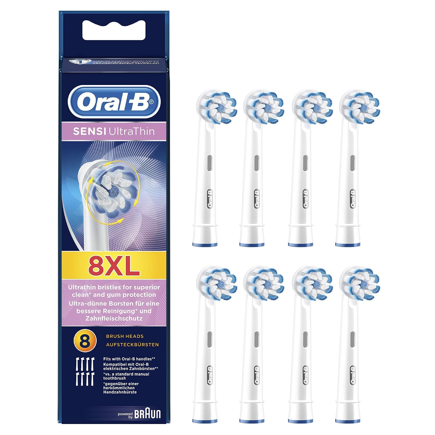 Pack de 8 Recambios Oral-B Sensi Ultrathin Pack de 8 Recambios Oral-B Sensi Ultrathin
