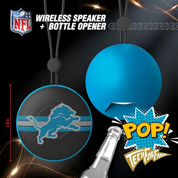 SOAR NFL BLUETOOTH BOTTLE OPENER SPEAKER, TENNESSEE TITANS