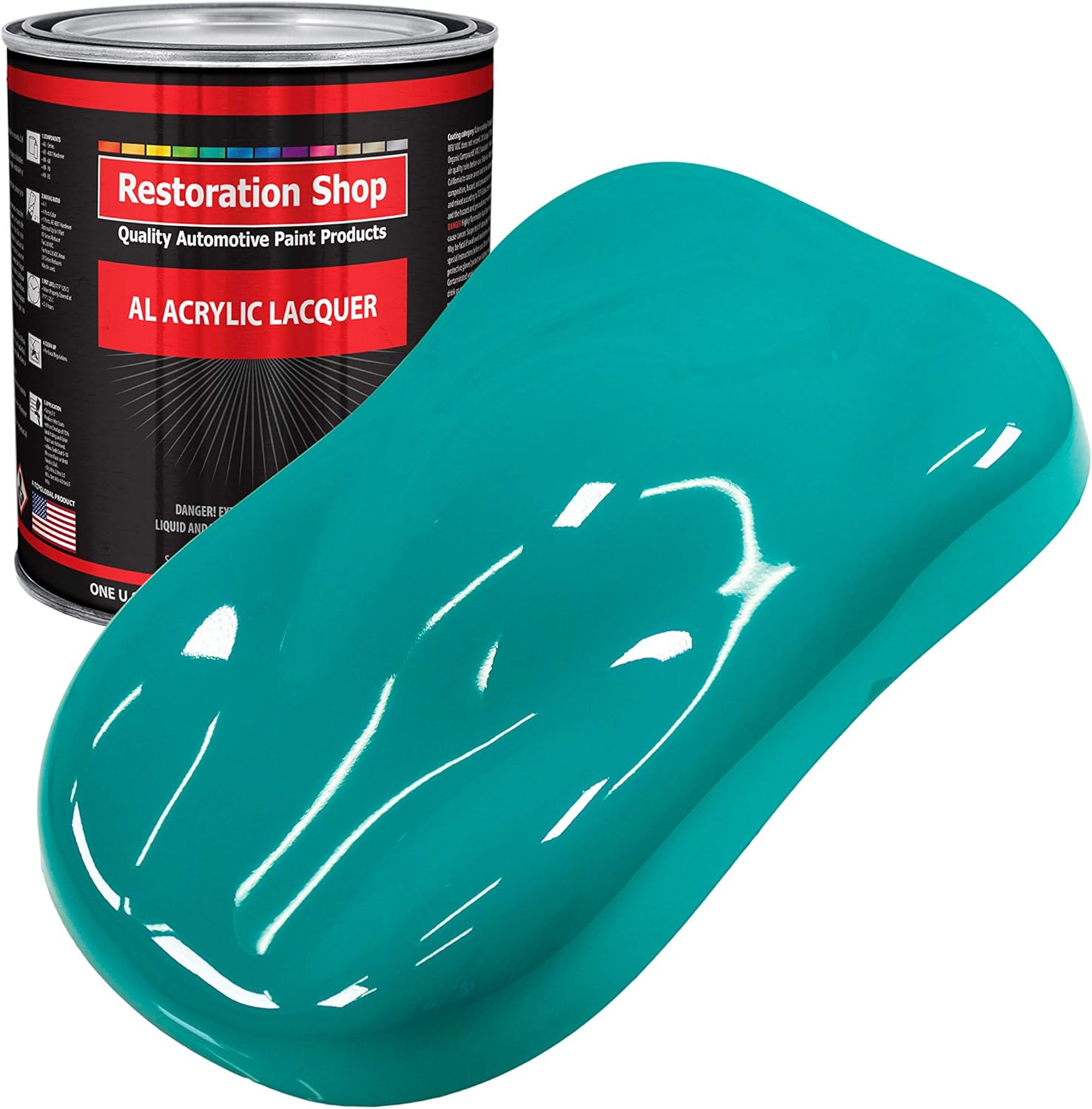 Restoration Shop Deep Aqua Acrylic Lacquer Acrylic