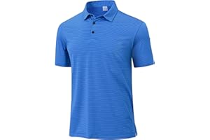 EEQ Polo Shirts for Boys Golf Polo Shirt Short Sleeve Boys Performance Polo Dry Fit Stretch Collared UPF50+ Kids Golf Shirts