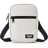KALIDI Small Sling Bag Crossbody Purse for Women Men Multi Position Waist Fanny Pack with 2 Adjustable Strap, Beige