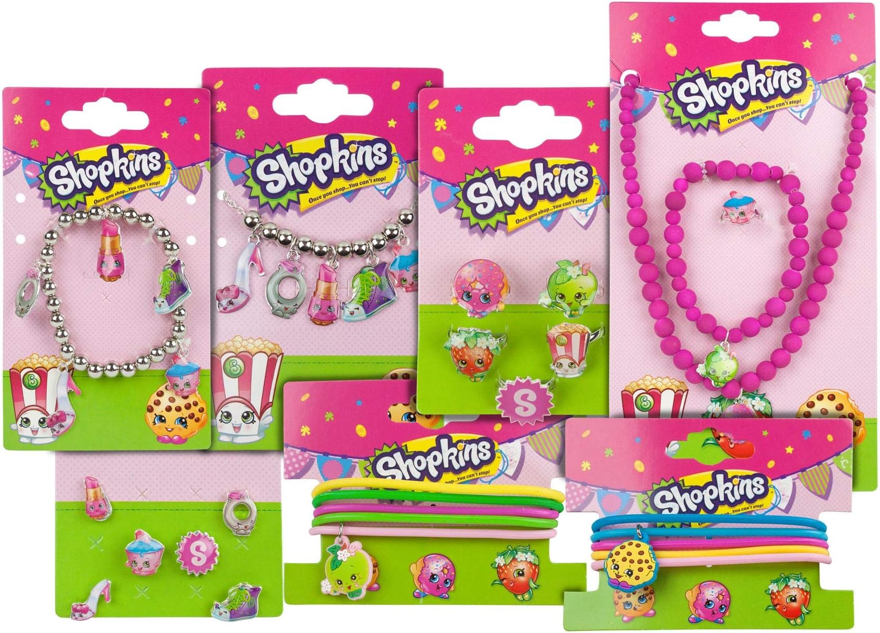 Shopkins Girls Accessories Variety Gift Set Bundle