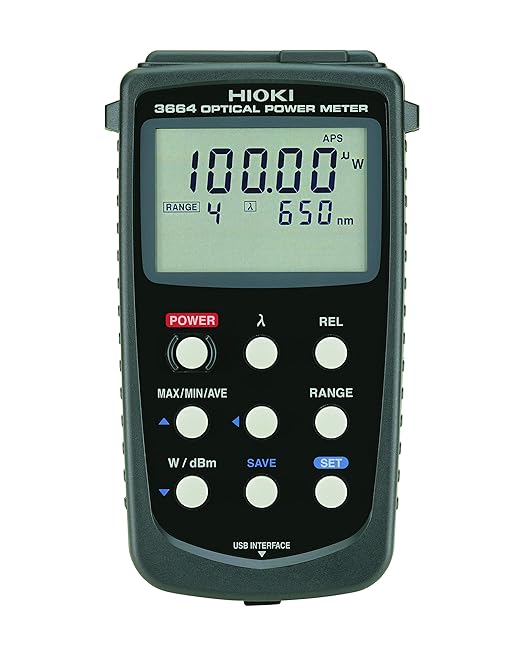 Amazon HIOKI (日置電機) 光パワーメータ 3664 光学機器・計器 産業・研究開発用品 通販