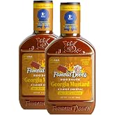 Famous Dave's - 2 pck, Georgia Mustard BBQ Sauce (32 oz.) | Famous Dave&rsquo;s Georgia Mustard adds a bright Southern‑style twist with a bold mustard base that gets your tastebuds dancing.
