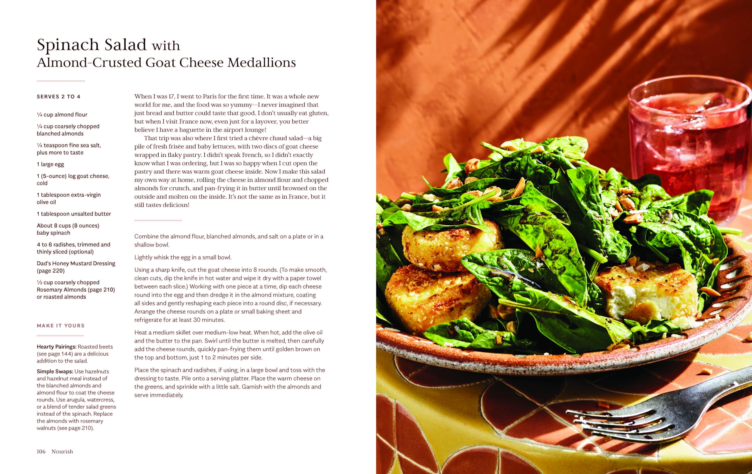 Nourish: Simple Recipes to Empower Your Body and Feed Your Soul: A Healthy Lifestyle Cookbook