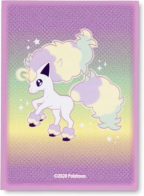 Amazon 海外ポケモンセンター限定 ガラルポニータ グラデーション デッキシールド トレカ 通販