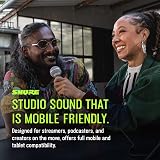 Shure MVX2U Gen 2 Digital Audio Interface XLR to USB for Mac Windows iOS Android view 4
