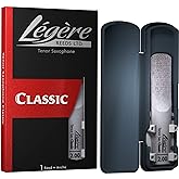 L&eacute;g&egrave;re Reeds, Tenor Saxophone, Classic, Student Synthetic Reed (TS200) | Easy Playing Student Reed, Strength 2.00, Includes Carry Case, Durable, Weather Resistant, Consistent
