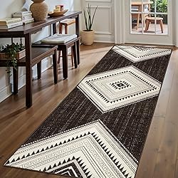 SERISSA Washable Runner Rug,2x6 Soft Non Slip Boho