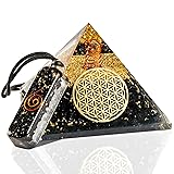 Orgone Pyramid Crystal - Black Tourmaline Necklace