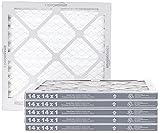 Amazon Basics 14x14x1 Air Filter 6 Pack, MERV 8 AC