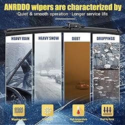 3 Wipers Replacement For Ford Escape 2012-2008