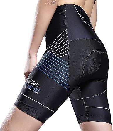 High waisted cycling shorts padded Clearance