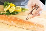 KitchenCraft Fish Tweezers Stainless Steel 12cm No Bones Easy to Wash view 5