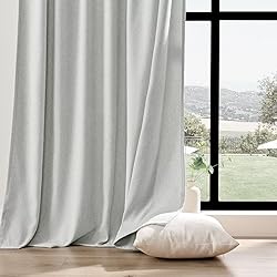 Joydeco Light Filtering Curtains 84 Inch Length for