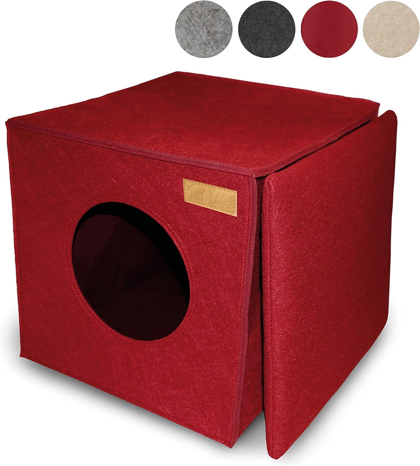 KaraLuna Cat Cave Bed Suitable for e.g. IKEA® Kallax and Expedit Shelves I Cozy & Cuddly I Three