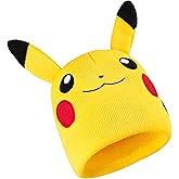 Pokemon Beanie Winter Hat for Kids, 5–12 Yrs, Knitted Beanie Hat for School, Travel, Winter Accessories, Anime Gifts for Boys
