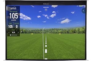 GoSports Golf Simulator Impact Screen - Choose 6.5 ft x 7 ft or 9 ft x 7 ft
