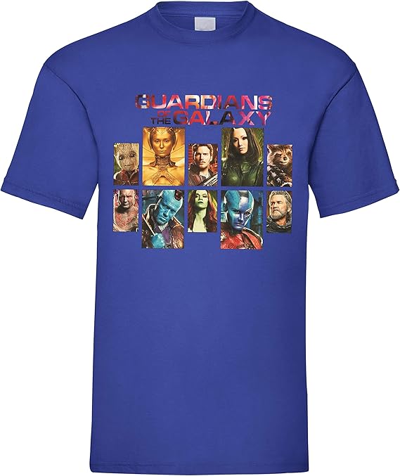 Guardians_of_The_Galaxy T Shirts_Crew Neck T Shirts_ Half Sleeve Shirt for Men: Amazon.co.uk 