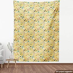 Ambesonne Science Party Fabric by The