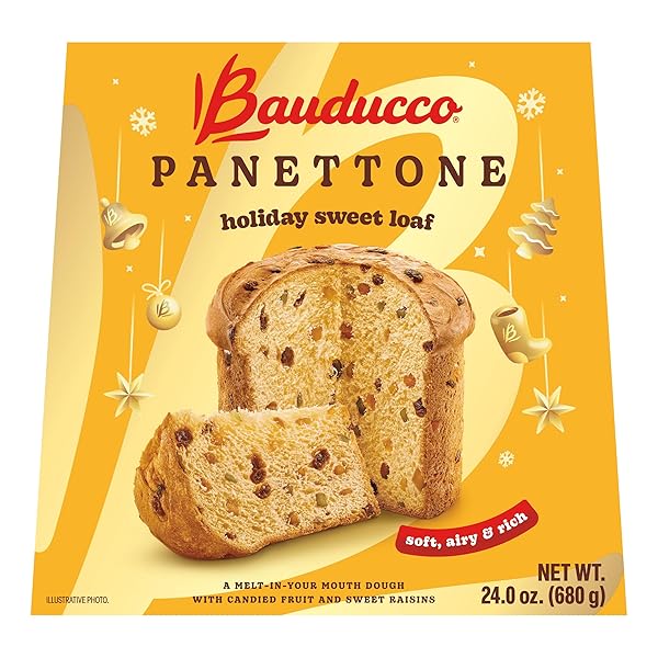BAUDUCCO CLASSIC PANETTONE, 24.0 OZ (PACK OF 1)...