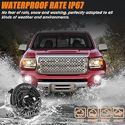 KARSAM Round LED Fog Lights for 07-13 Chevy